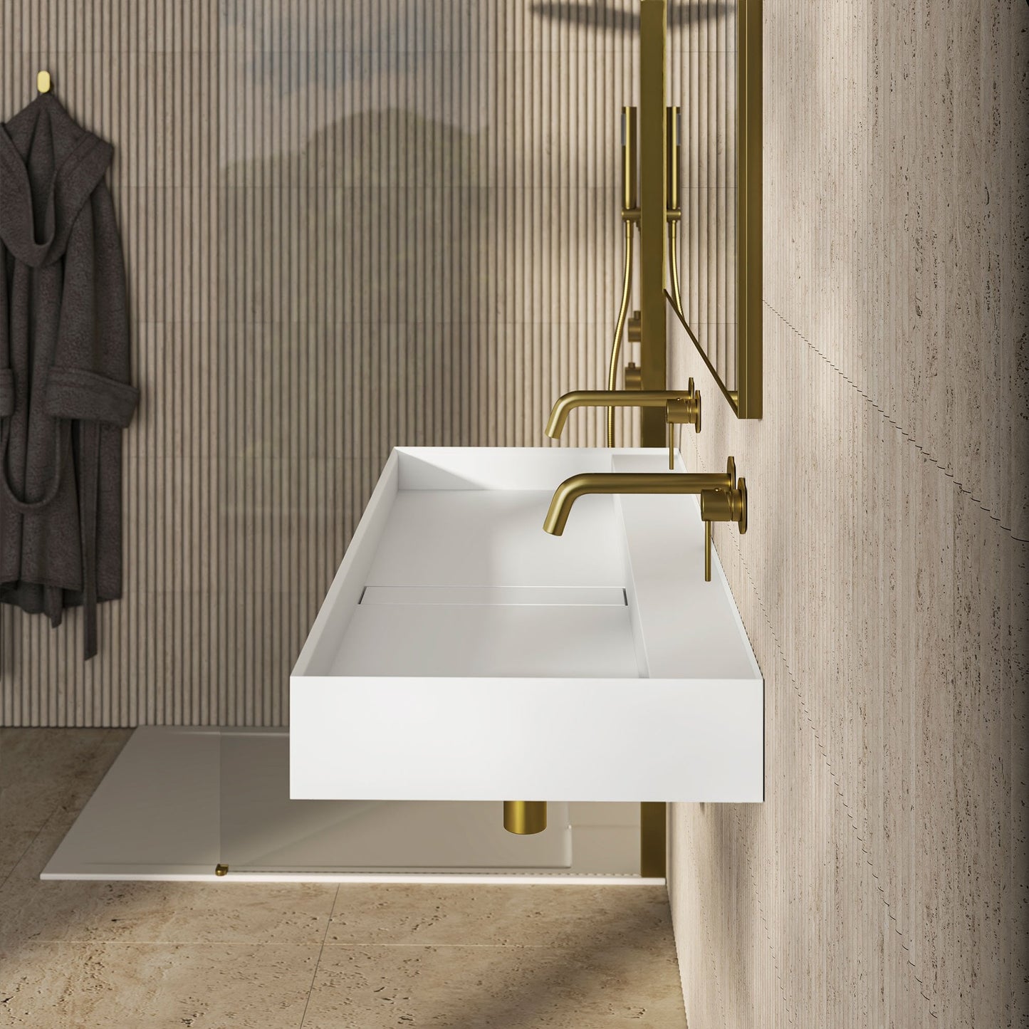 Halo Stone Basin 1200mm