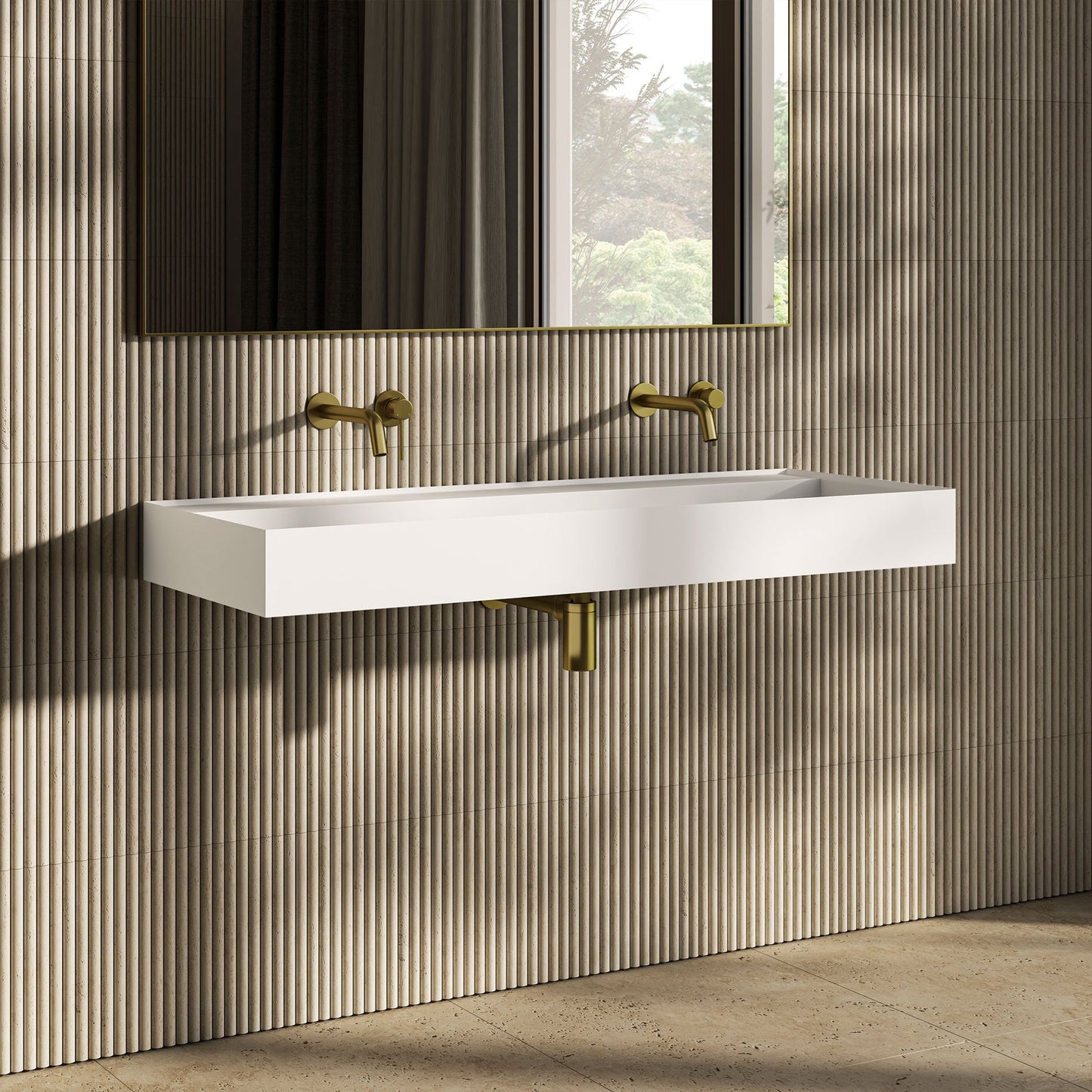 Halo Stone Basin 1200mm