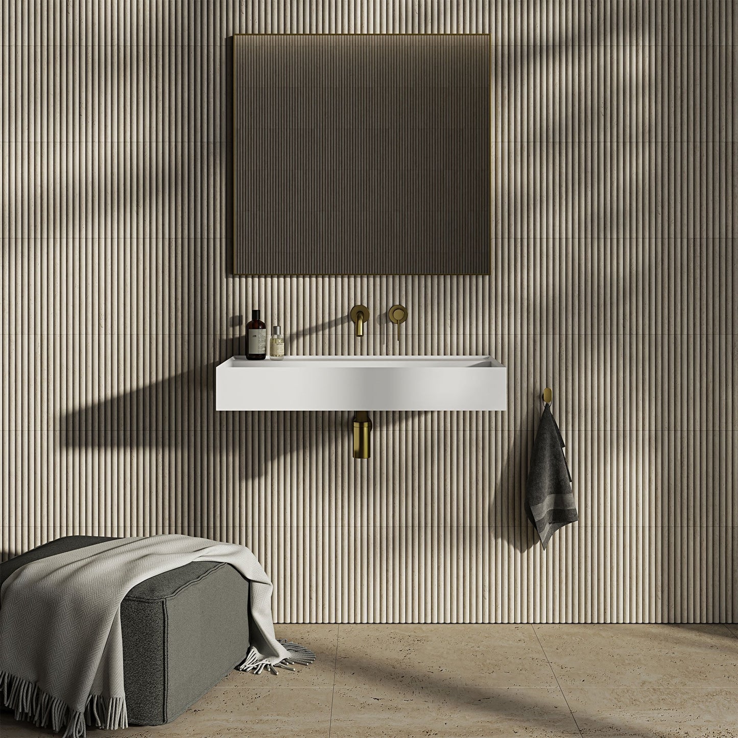 Halo Stone Basin 800mm