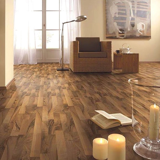 Kronotex | Standard 7mm Ticino Walnut Laminate Sample - D1440 (SKU-367149-SAMPLE)