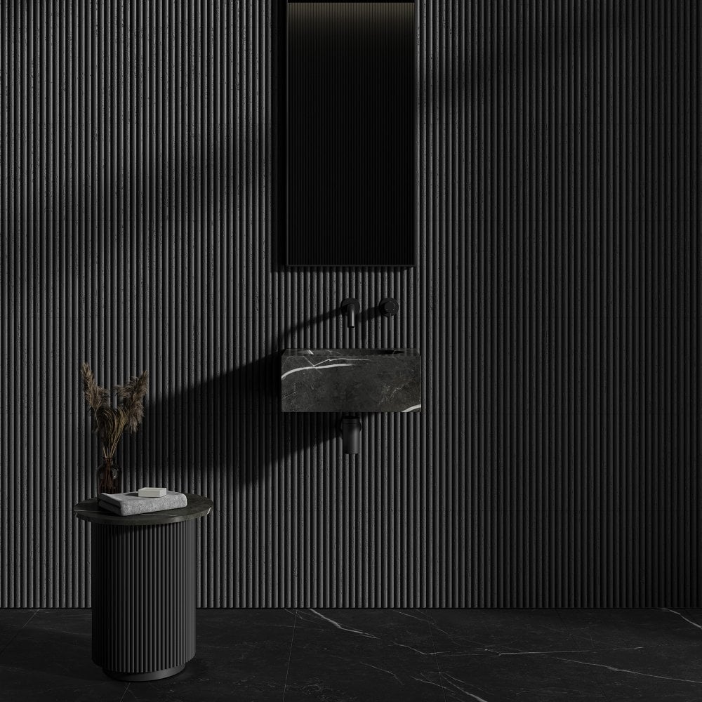 Horizon Pietra Grey Marble Wall Hung Basin 400mm