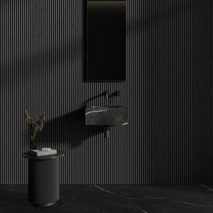 Horizon Pietra Grey Marble Wall Hung Basin 400mm