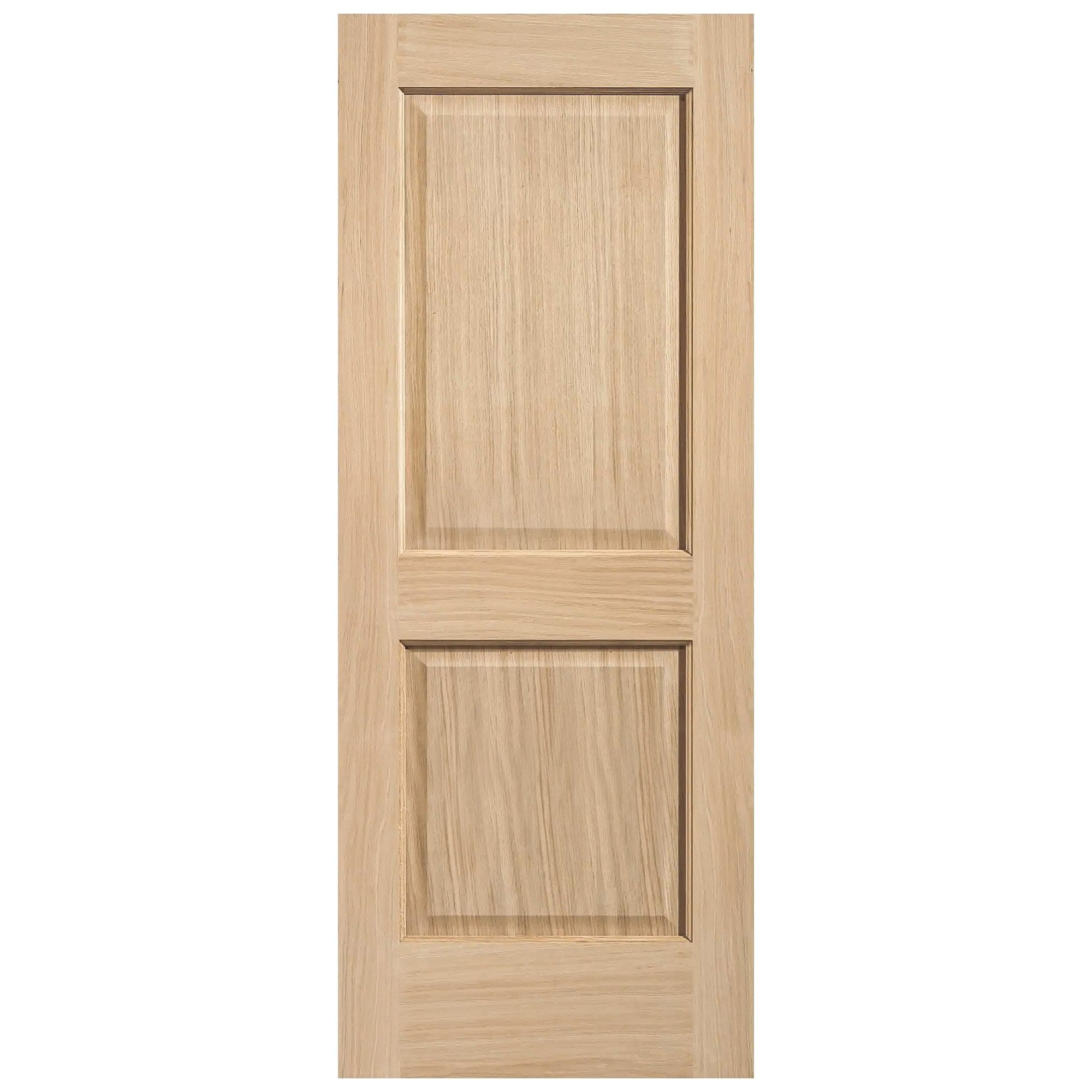 Jeld-Wen Oak Internal Unfinished 2 Panel Cambridge FD30 Fire Door