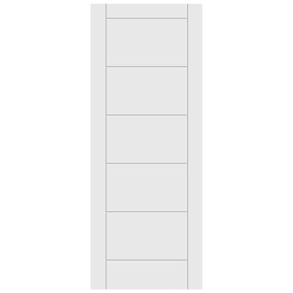 White Internal Primed 7 Panel Ladder Door (121739)