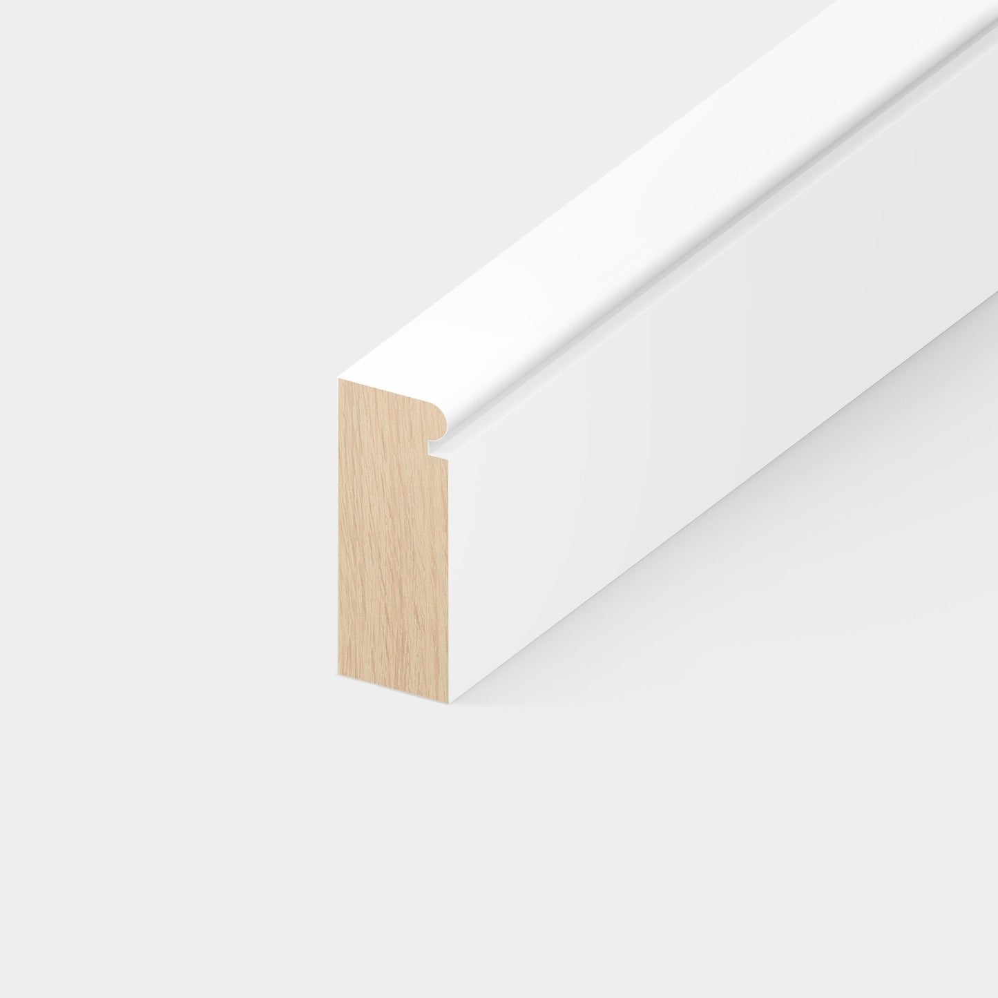 White - 2.4m Painted Decorative Architrave (122309)