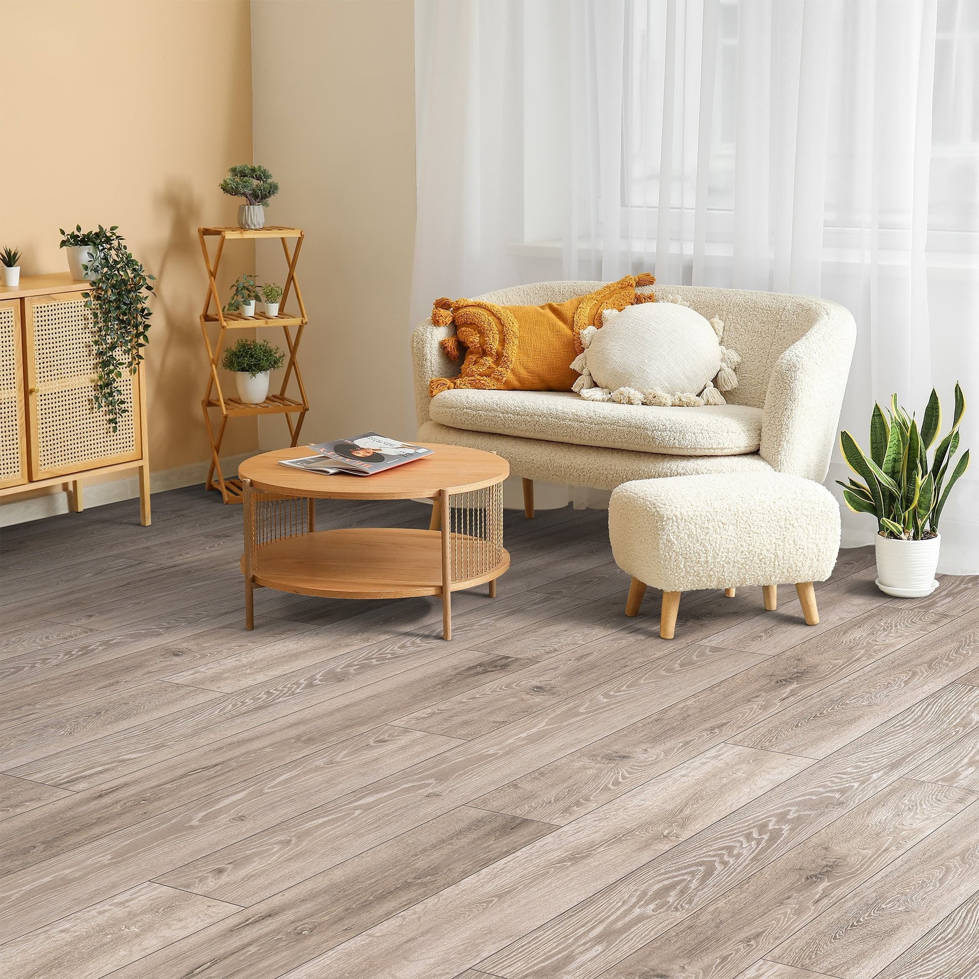 Boulder Oak - Eurohome Vario+ 12mm Laminate Flooring (57821)