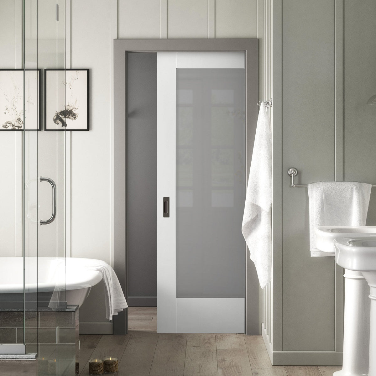 Liberty Doors White Primed Internal Pattern 10 1 Light Obscure Glass ...