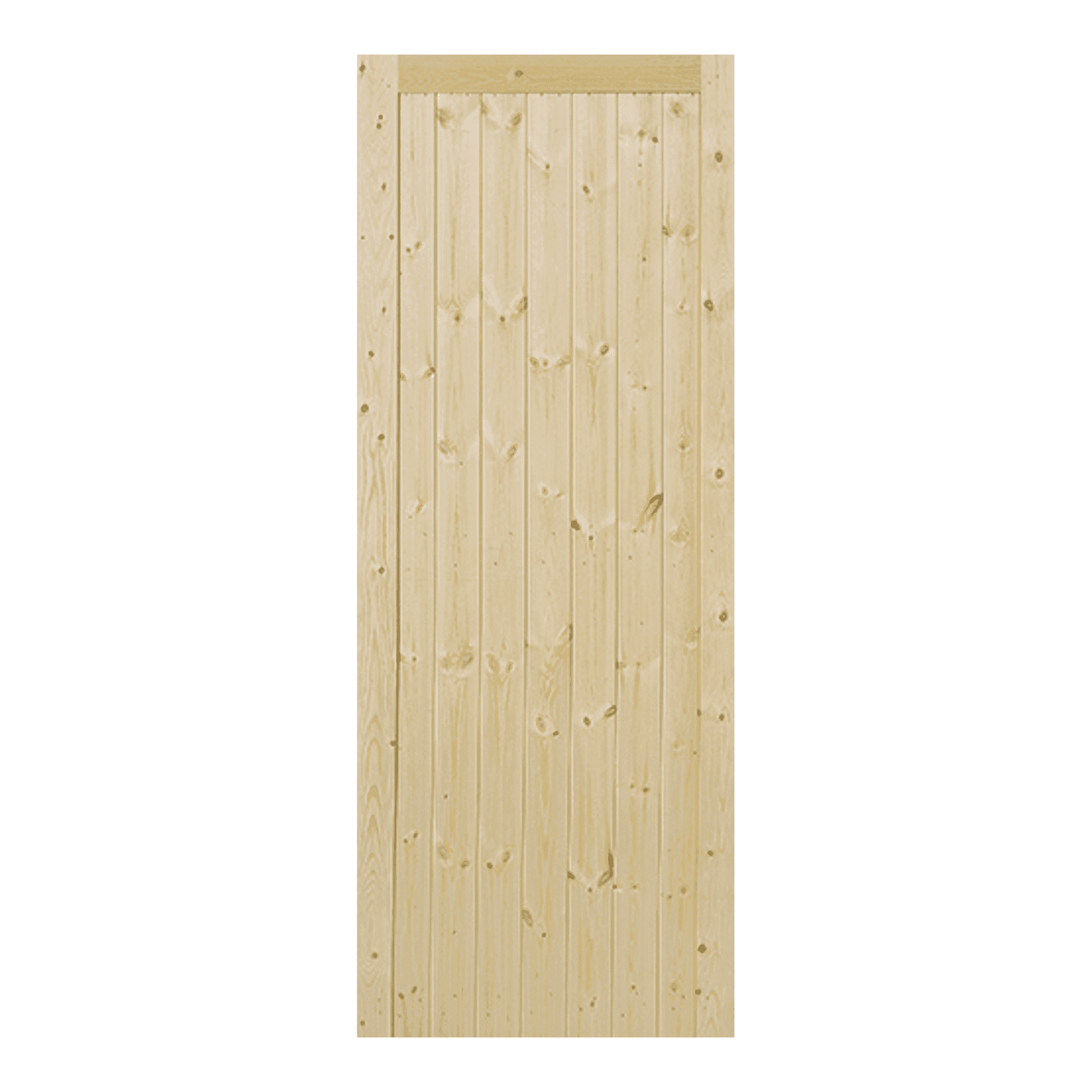 B-Grade Solid Pine External Unfinished Framed, Ledged & Braced Gate (123691)