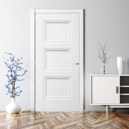 B-Grade White Internal Primed Elegance Ripley Door (123929)