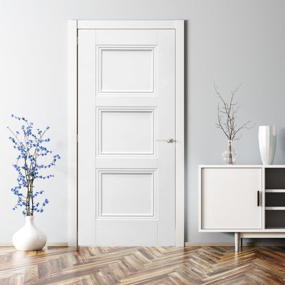 B-Grade White Internal Primed Elegance Ripley FD30 Fire Door (123708)