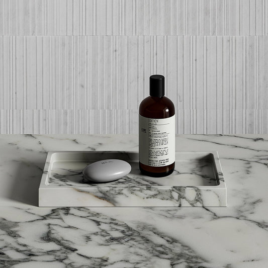 Affinity Arabescato Marble Rectangular Tray