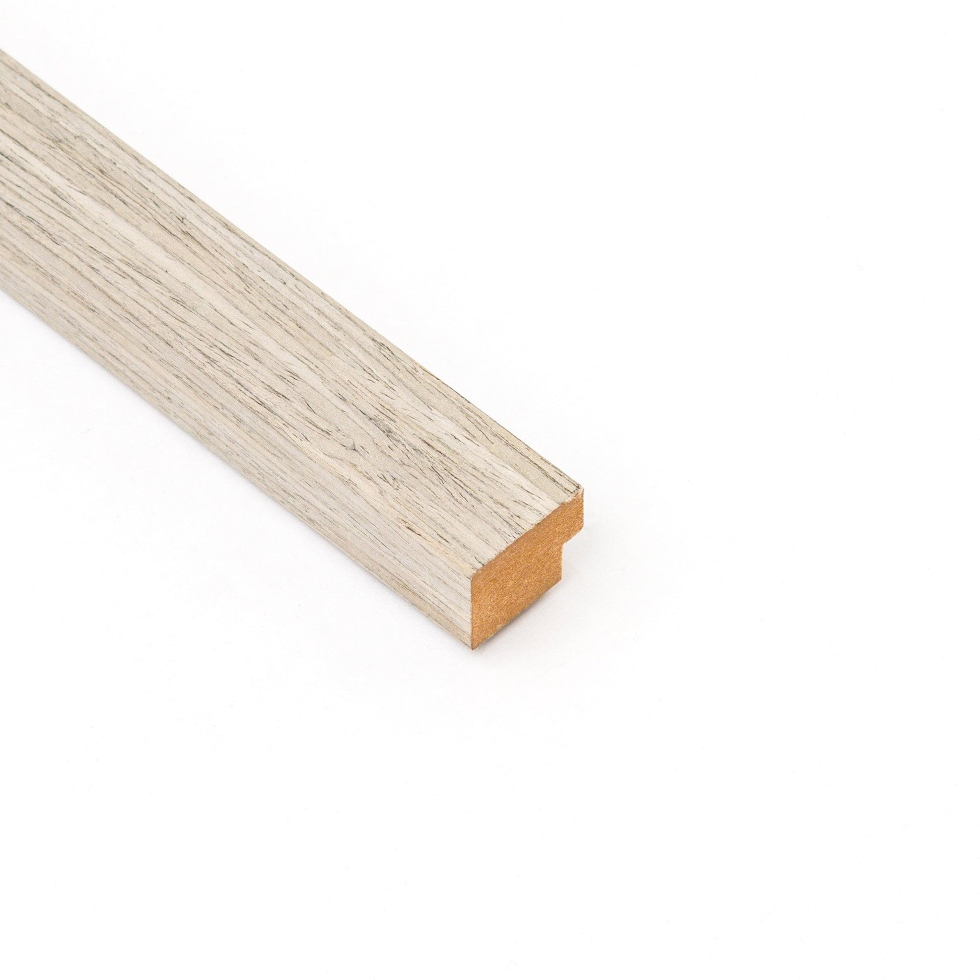 Ivory White - Elevation Acoustic 2.4m Wall Panelling Trim (121644)