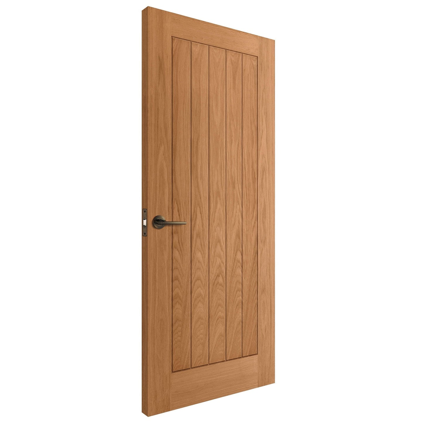 Oak Internal Fully Finished Farley Made-to-Measure FD30 Fire Door (122640)
