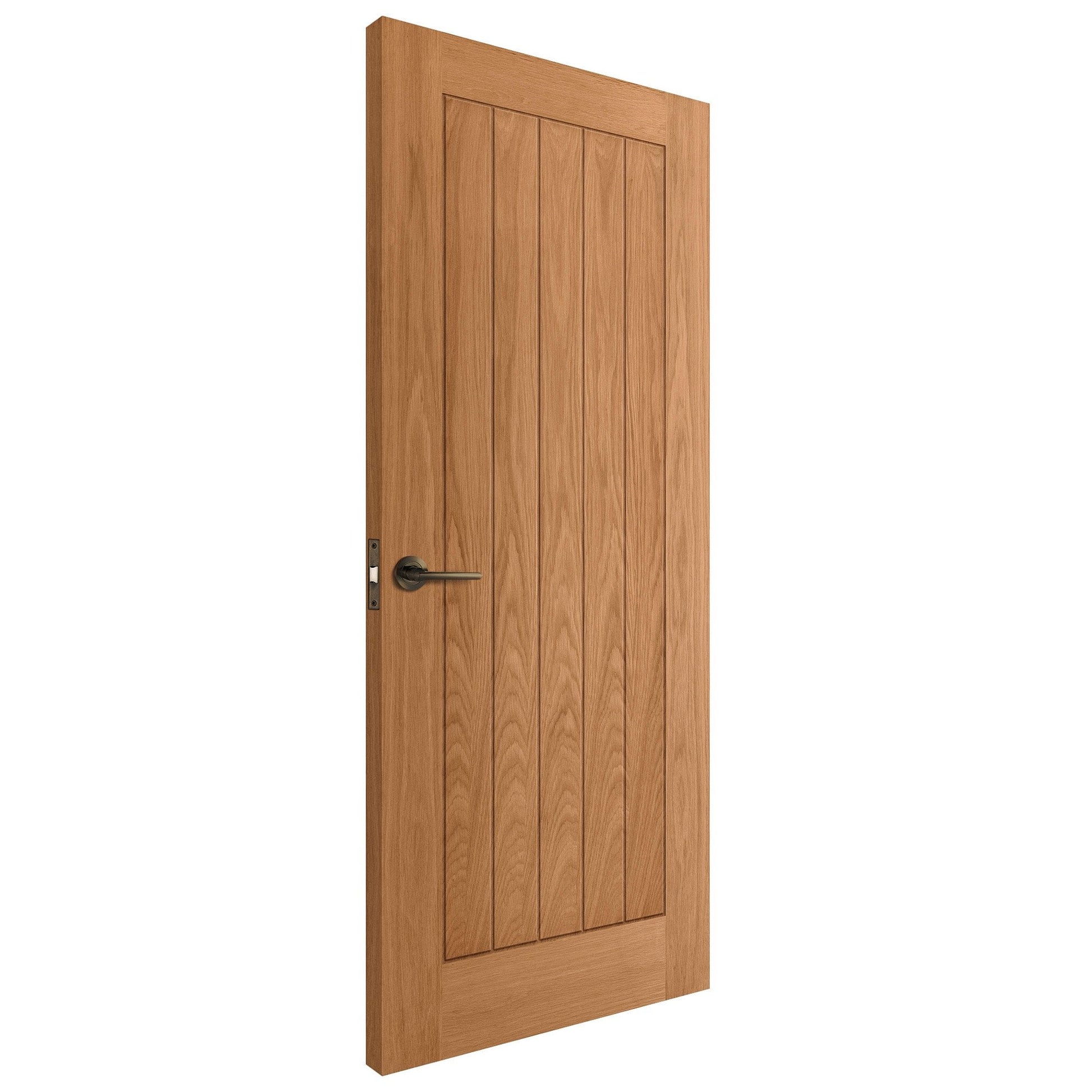 Oak Internal Fully Finished Farley Made-to-Measure FD30 Fire Door (122640)
