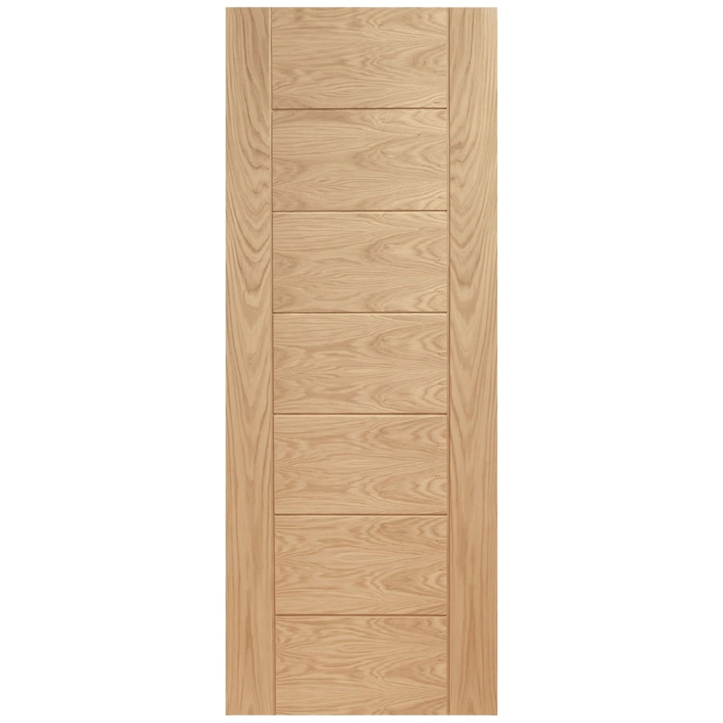B-Grade Oak Internal Fully Finished Pedrena 7P Door (123865)