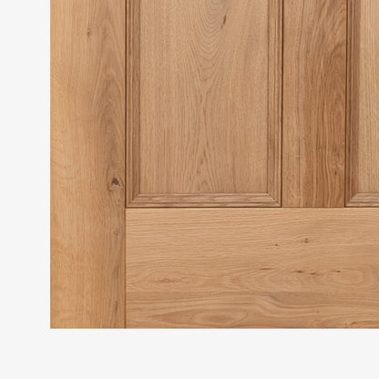 B-Grade Rustic Oak Internal Fully Finished Victorian 4 Panel Door (LOLRUSOAK)