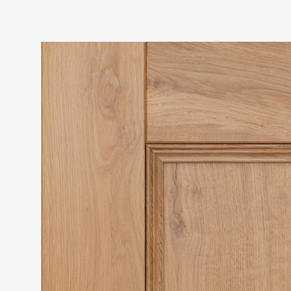 B-Grade Rustic Oak Internal Fully Finished Victorian 4 Panel Door (LOLRUSOAK)