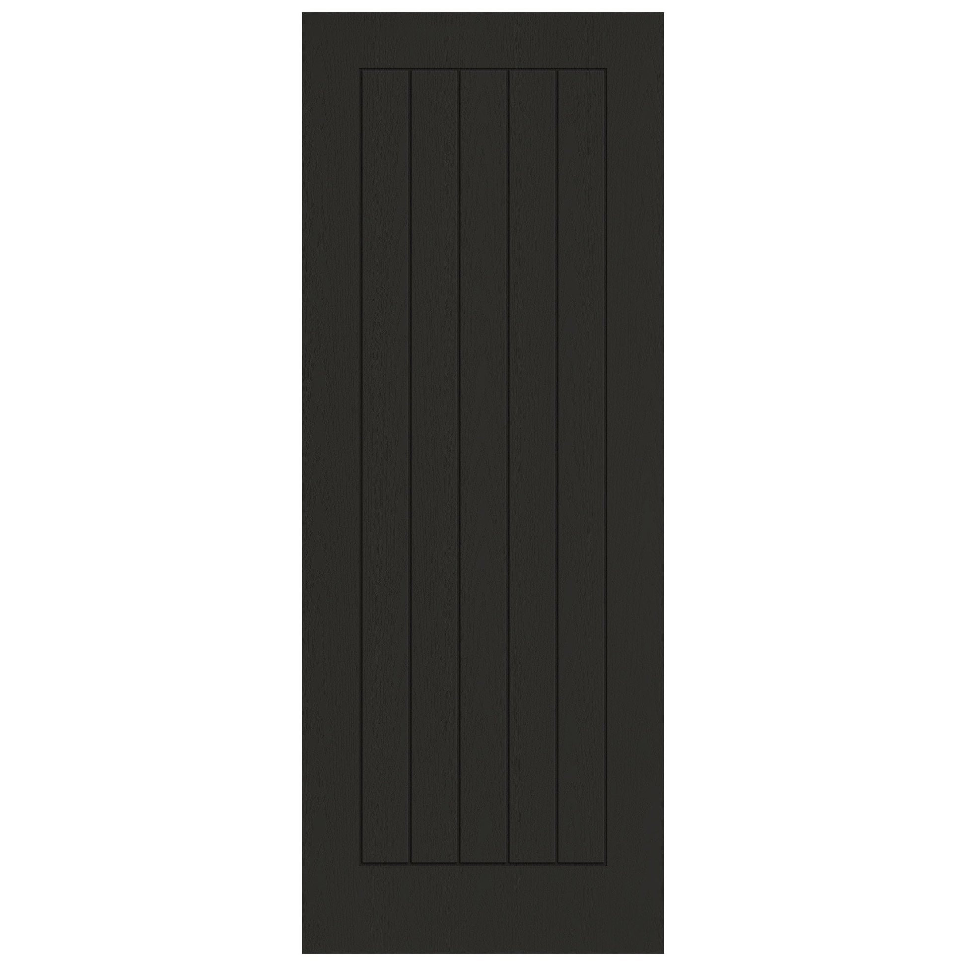 B-Grade Black Internal Fully Finished Oak Farley Door (123878)