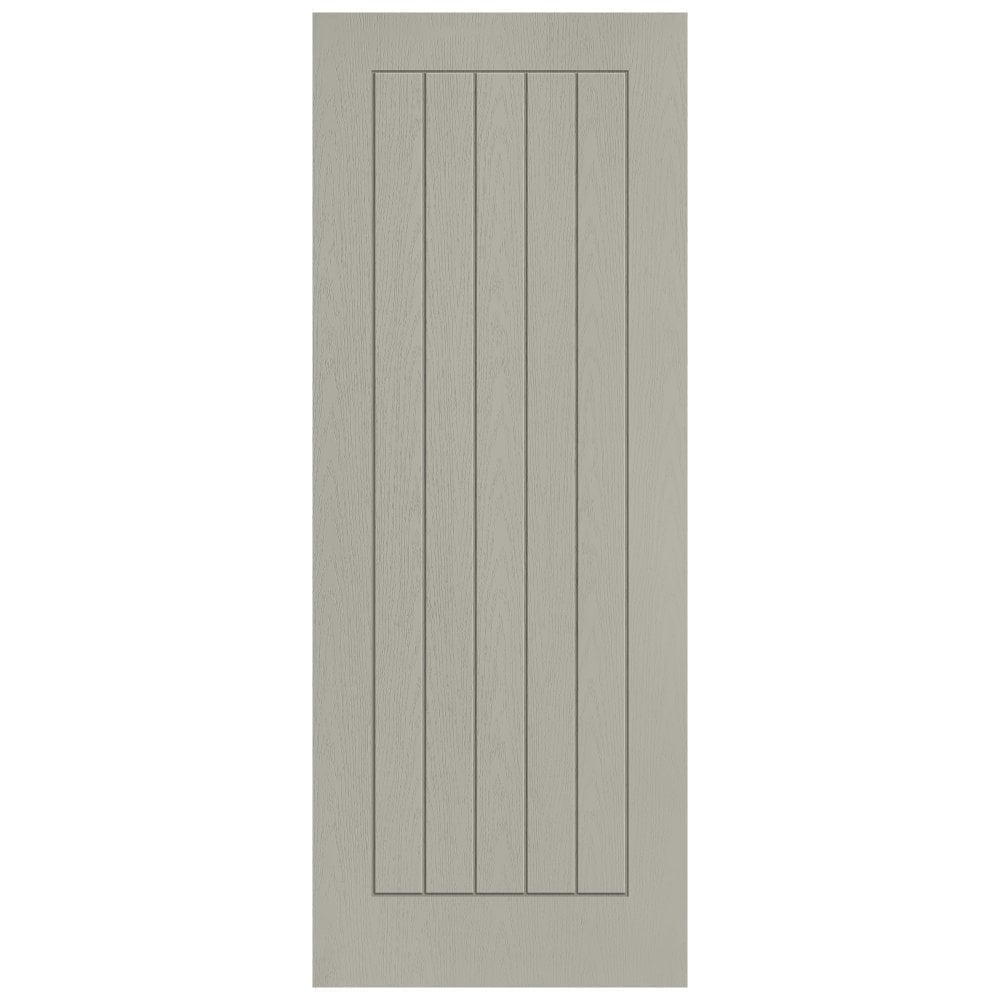 B-Grade Silk Grey Internal Fully Finished Cottage Door (123886)