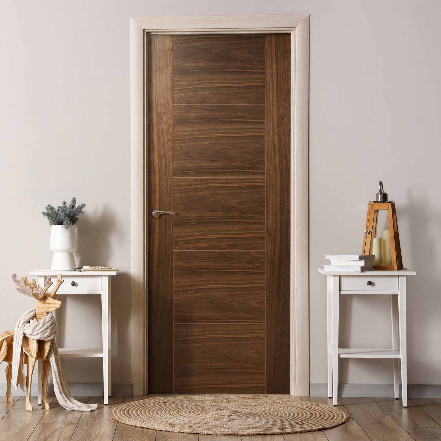 B-Grade Walnut Internal Fully Finished Milano Door (123899)