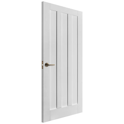 B-Grade White Internal Primed Ashton 3 Panel Door (123901)