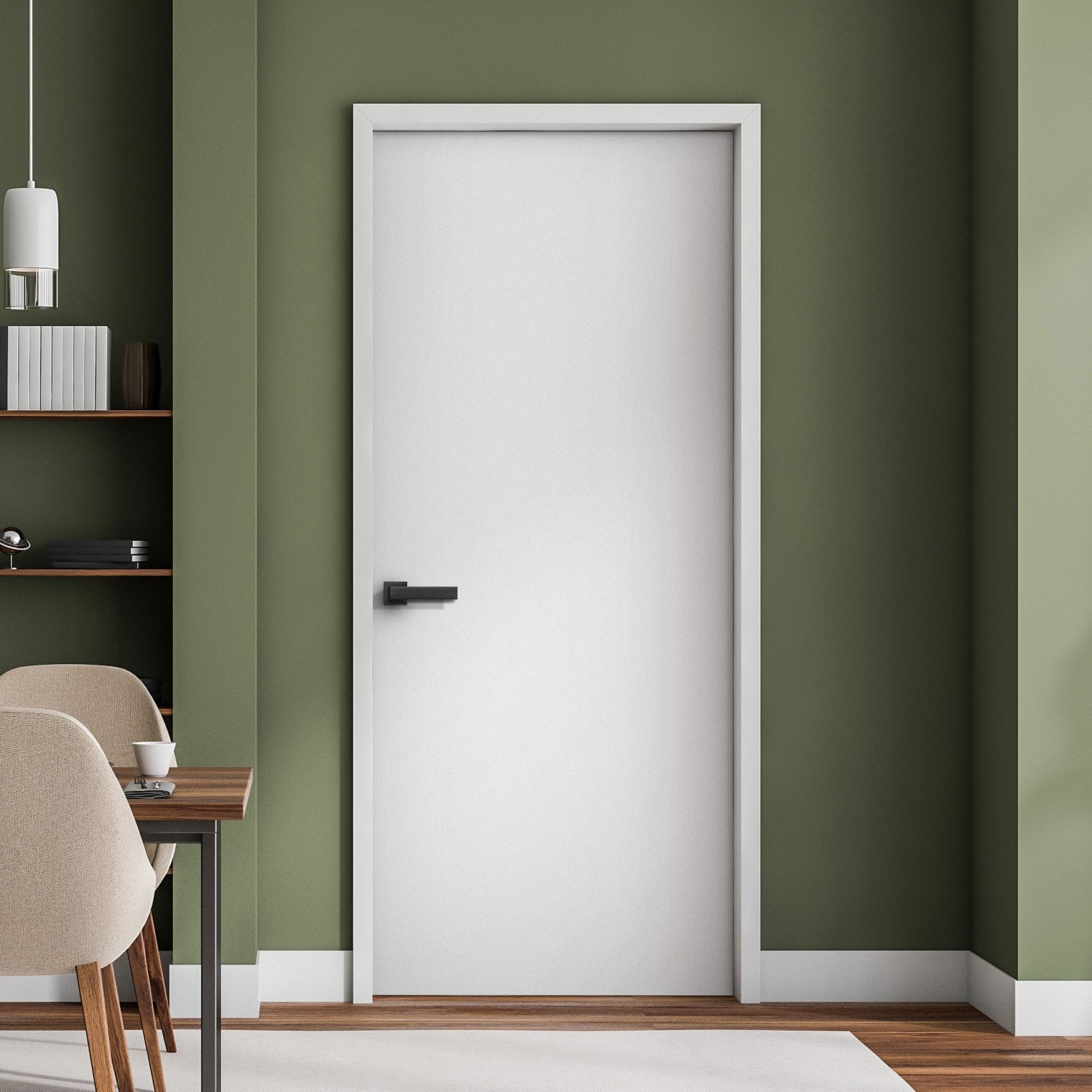 B-Grade White Internal Primed Smooth Lifestyle Flush Door (123904)
