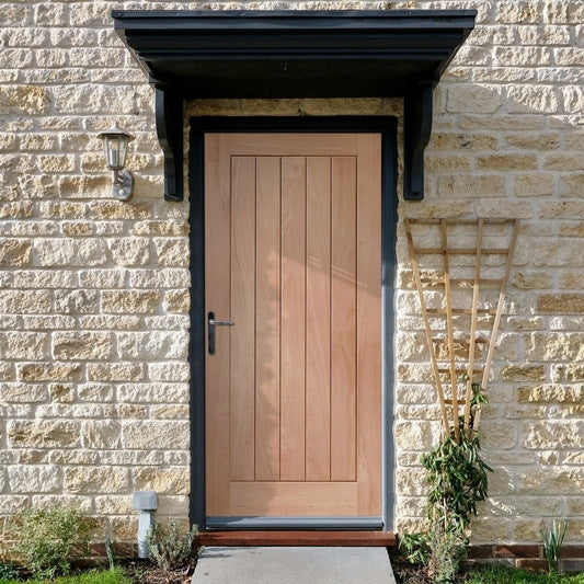 B-Grade Hardwood External Unfinished Farley Door (123906)