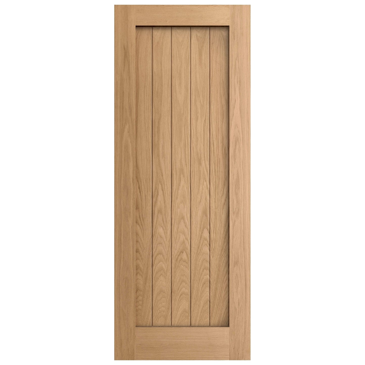 Internal Oak Unfinished Slimline LD Mexicano Door (123970)
