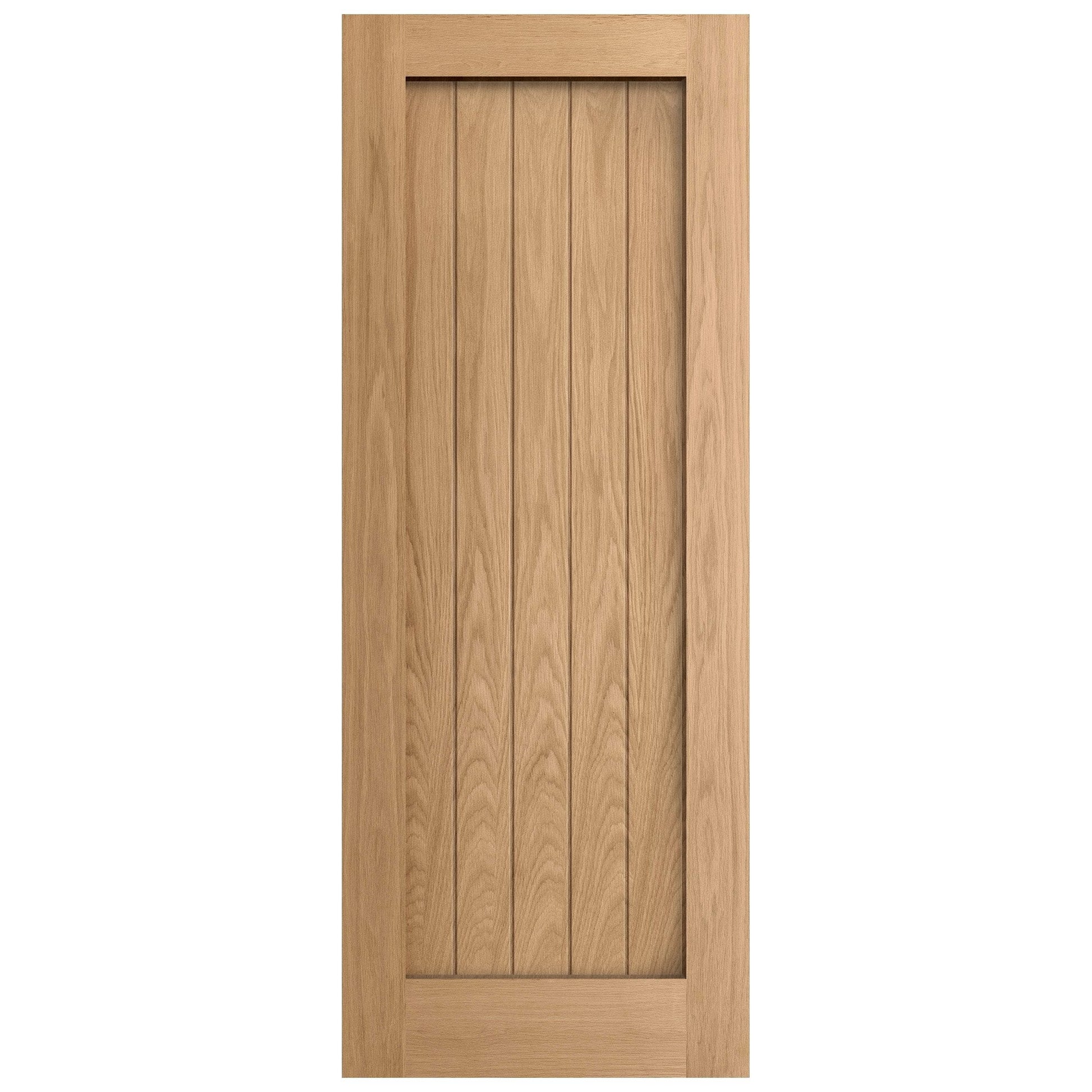 Internal Oak Unfinished Slimline LD Mexicano Door (123970)