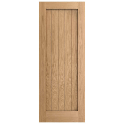 Internal Oak Unfinished Slimline LD Mexicano Door (123970)