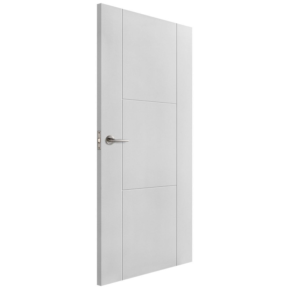 B-Grade White Internal Primed Trent FD30 Fire Door (124004)