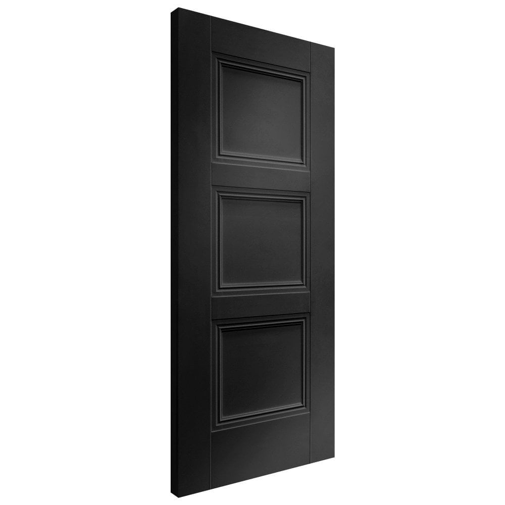 B-Grade Black Internal Fully Finished Elegance Ripley FD30 Fire Door (124006)