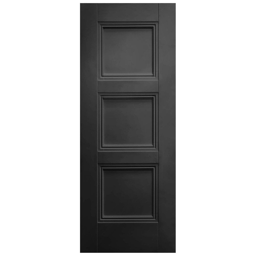 B-Grade Black Internal Fully Finished Elegance Ripley FD30 Fire Door (124006)