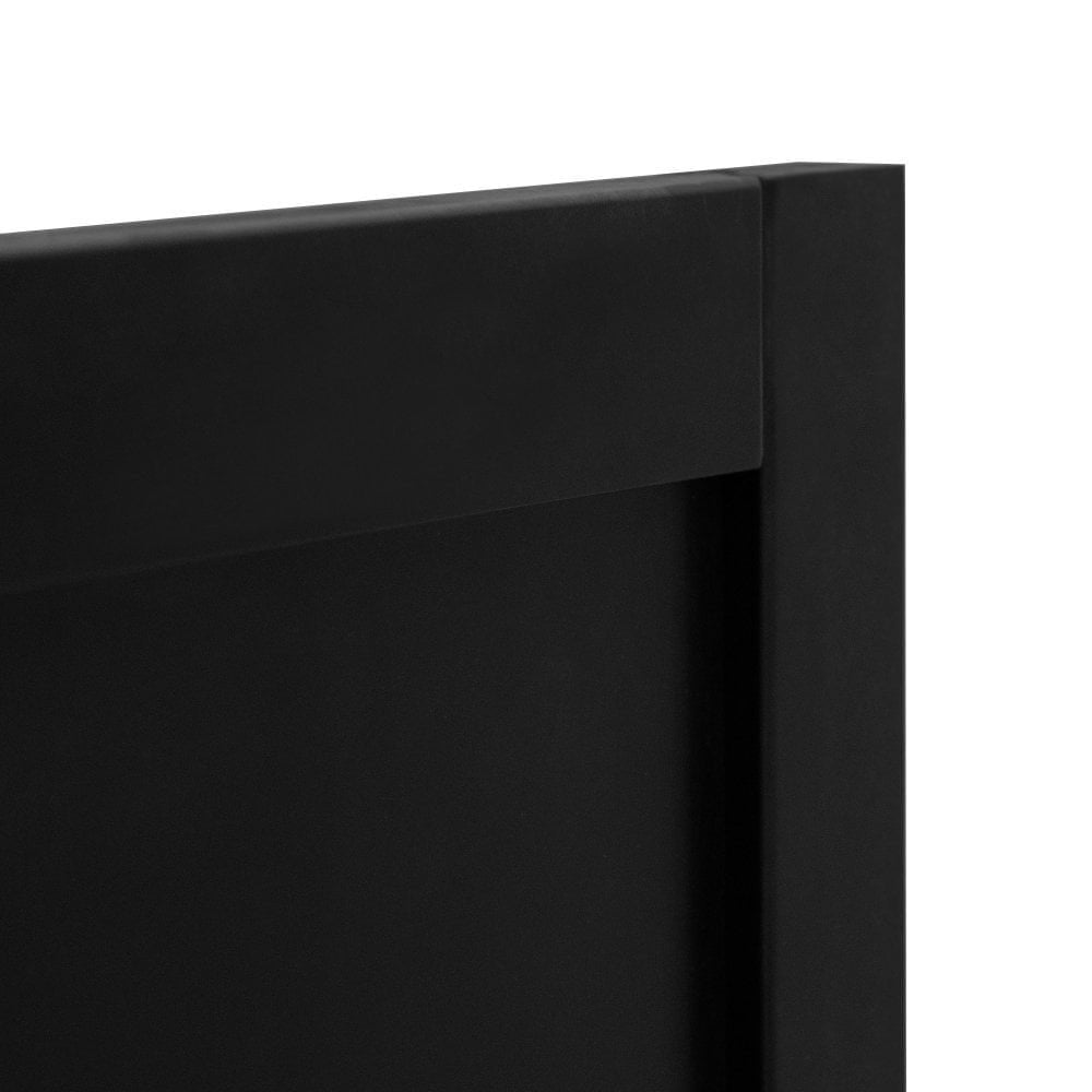 B-Grade Black Internal Primed Industrial Lifestyle 4 Panel Door (124009)