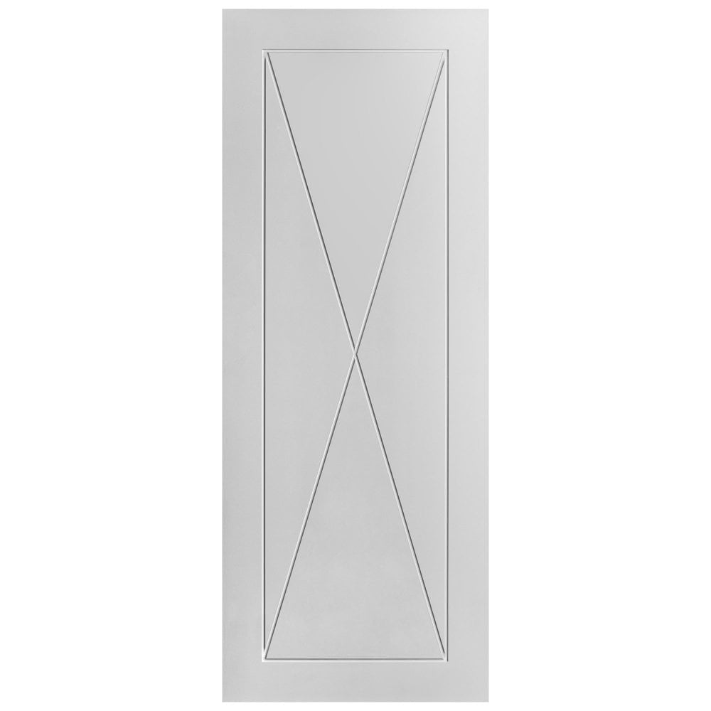 B-Grade White Internal Primed Alexa Door (124015)
