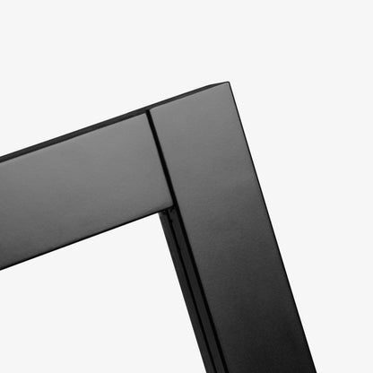 B-Grade Black Internal Fully Finished Industrial Studio 8 Light Clear Glass Door (124016)