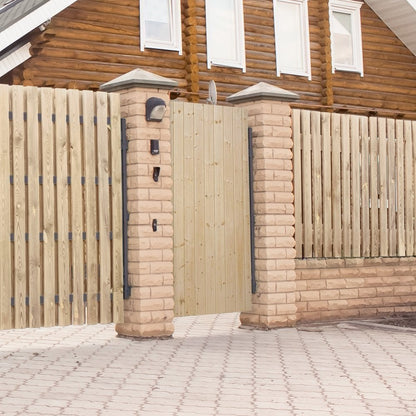 B-Grade Solid Pine External Unfinished Ledged & Braced Gate (124021)
