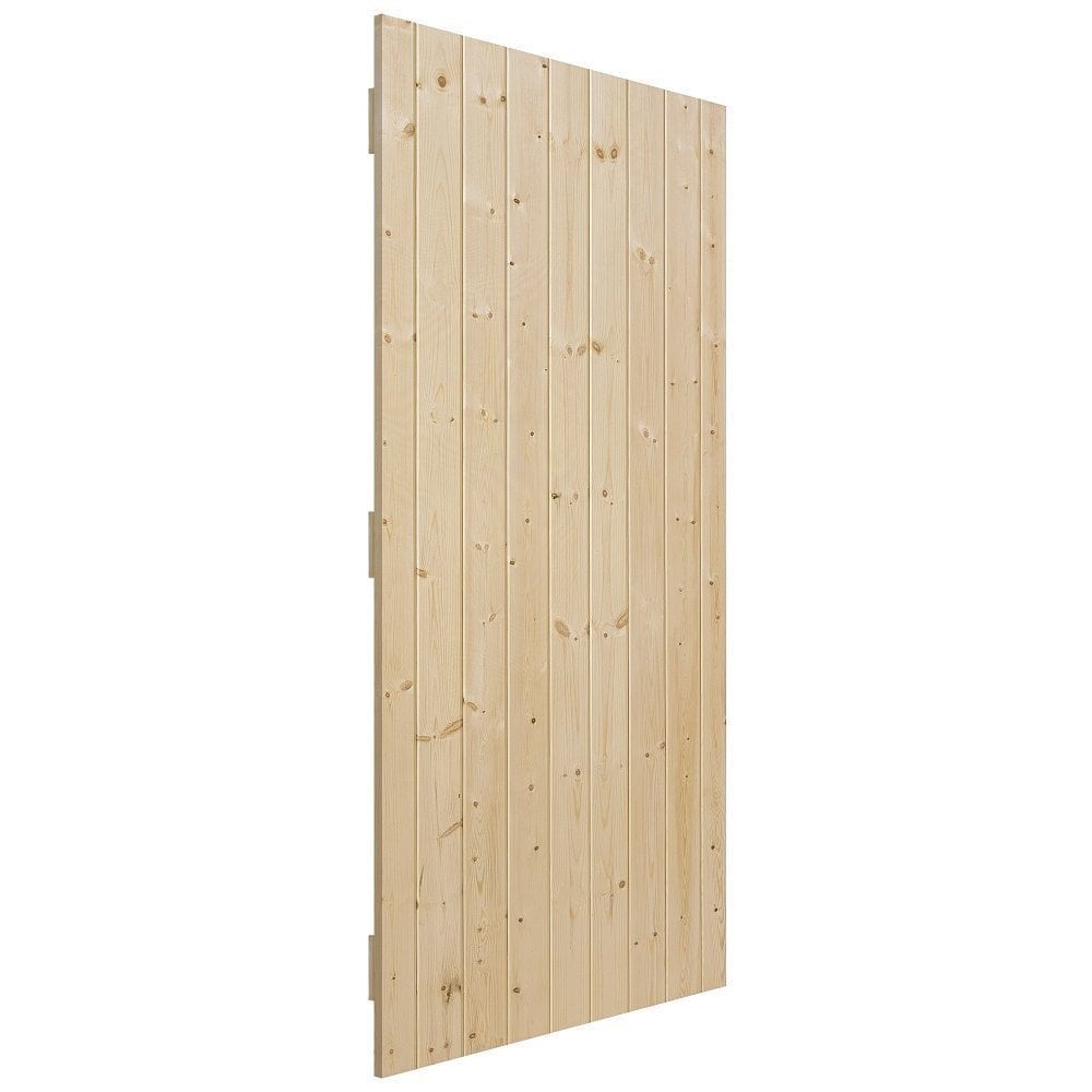 B-Grade Solid Pine External Unfinished Ledged & Braced Gate (124021)