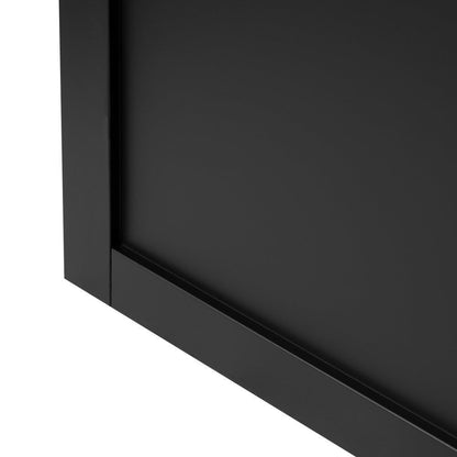 B-Grade Jet Black Internal Primed Industrial 2.0 Lifestyle 3 Panel Door (124003)