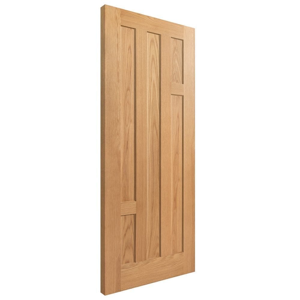 B-Grade Oak Internal Fully Finished Stamford 5 Panel Door (124075)
