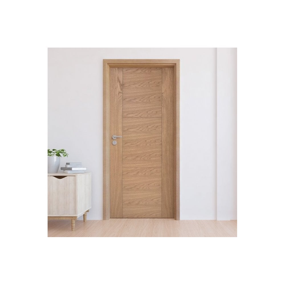 B-Grade Oak Internal Unfinished Trent 3P Door (124111)