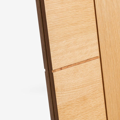 B-Grade Oak Internal Fully Finished Pedrena 1L Clear Glass Door (124112)