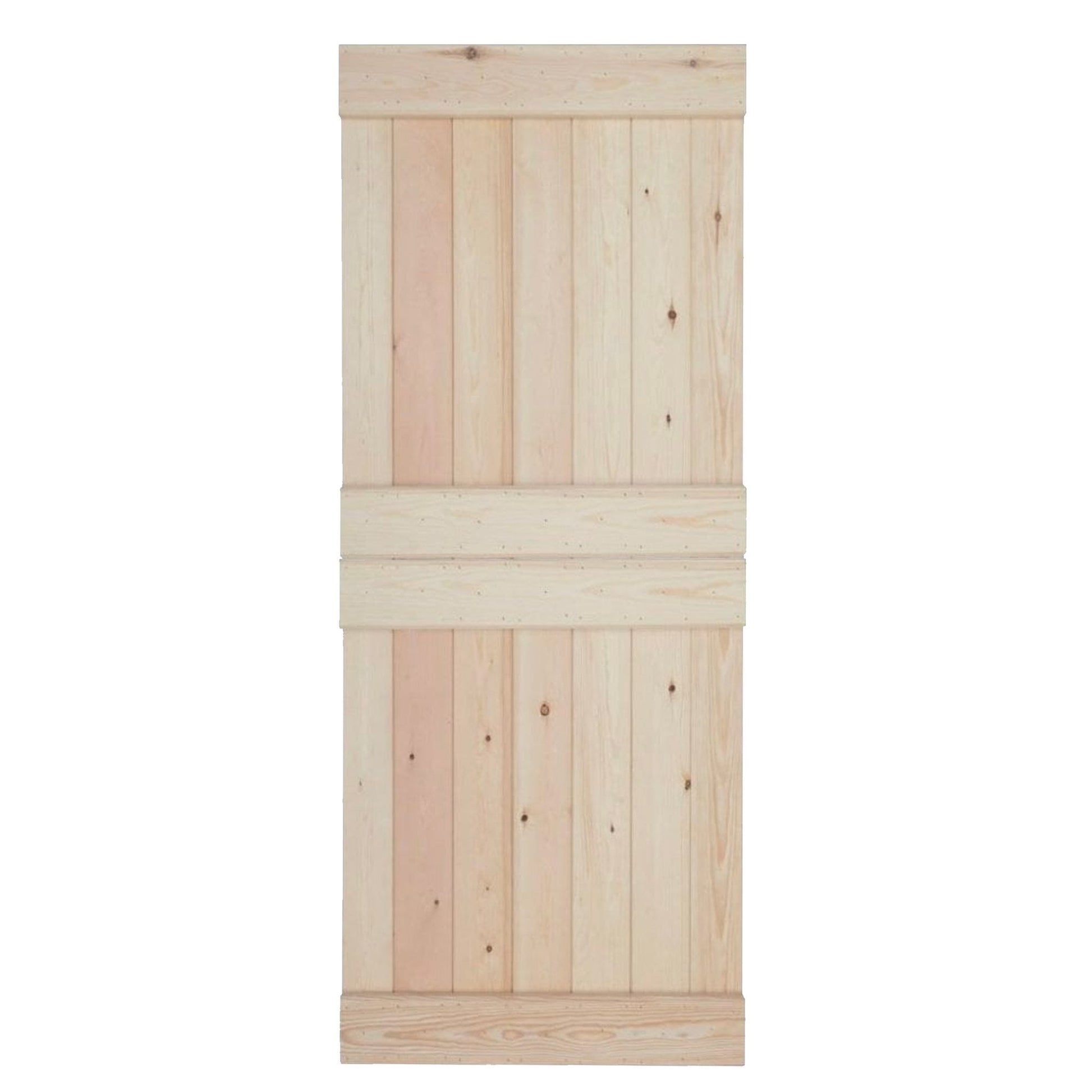 Scandinavian Pine Internal Unfinished Grange Solid Made-to-Measure Stable Door (124115)