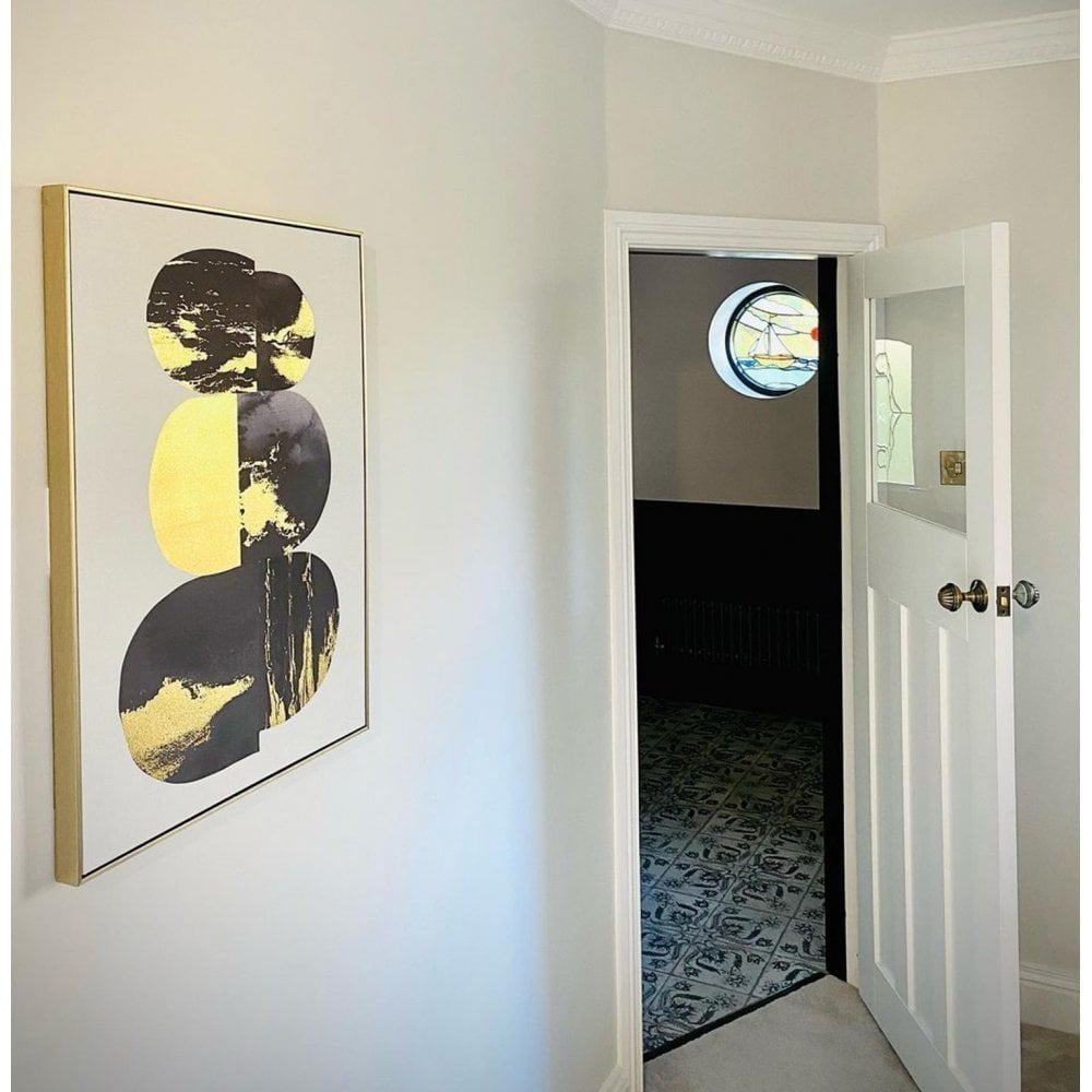 B-Grade White Internal Primed 1930's DX 1 Light Clear Glass Door (124123)