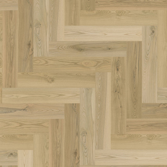 Leader-Tec | Thorold Oak - Prime Herringbone SPC 5mm Rigid Core Vinyl Sample - CWH-3892-HB (SKU-345256)