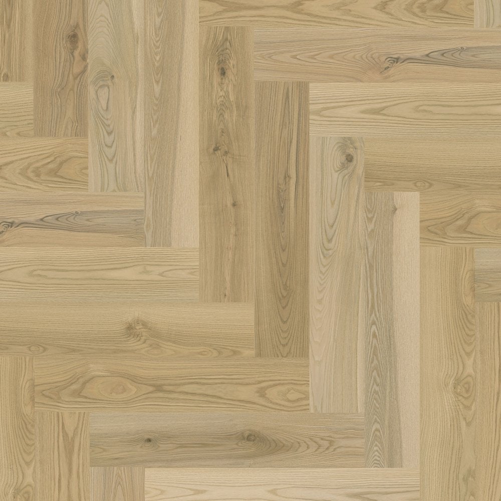Leader-Tec | Kitchener Oak - Prime Herringbone SPC 5mm Rigid Core Vinyl Sample - CWH-3891-HB (SKU-345254)