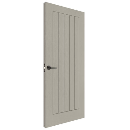 B-Grade Silk Grey Internal Fully Finished Farley FD30 Fire Door (124143)