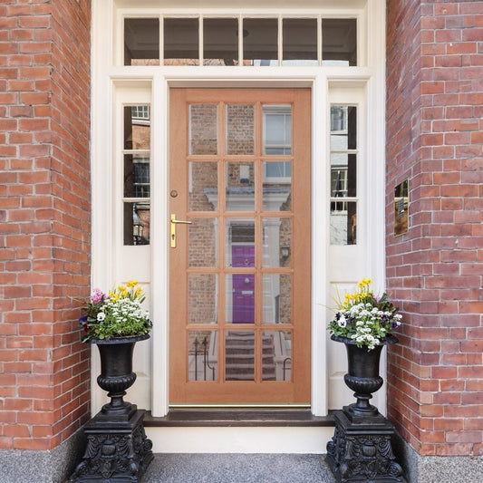 B-Grade Hardwood External Unfinished SA 15 Light Unglazed Door (124149)