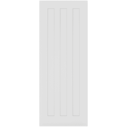 B-Grade White Internal Primed Chester 3 Panel Door (124178)