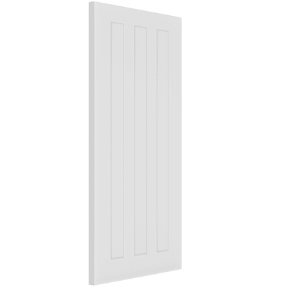 B-Grade White Internal Primed Chester 3 Panel Door (124178)